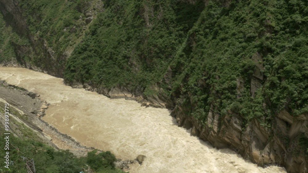 Tiger Leaping Gorge in Yunnan, China Tiger Leaping Gorge in Yunnan, China