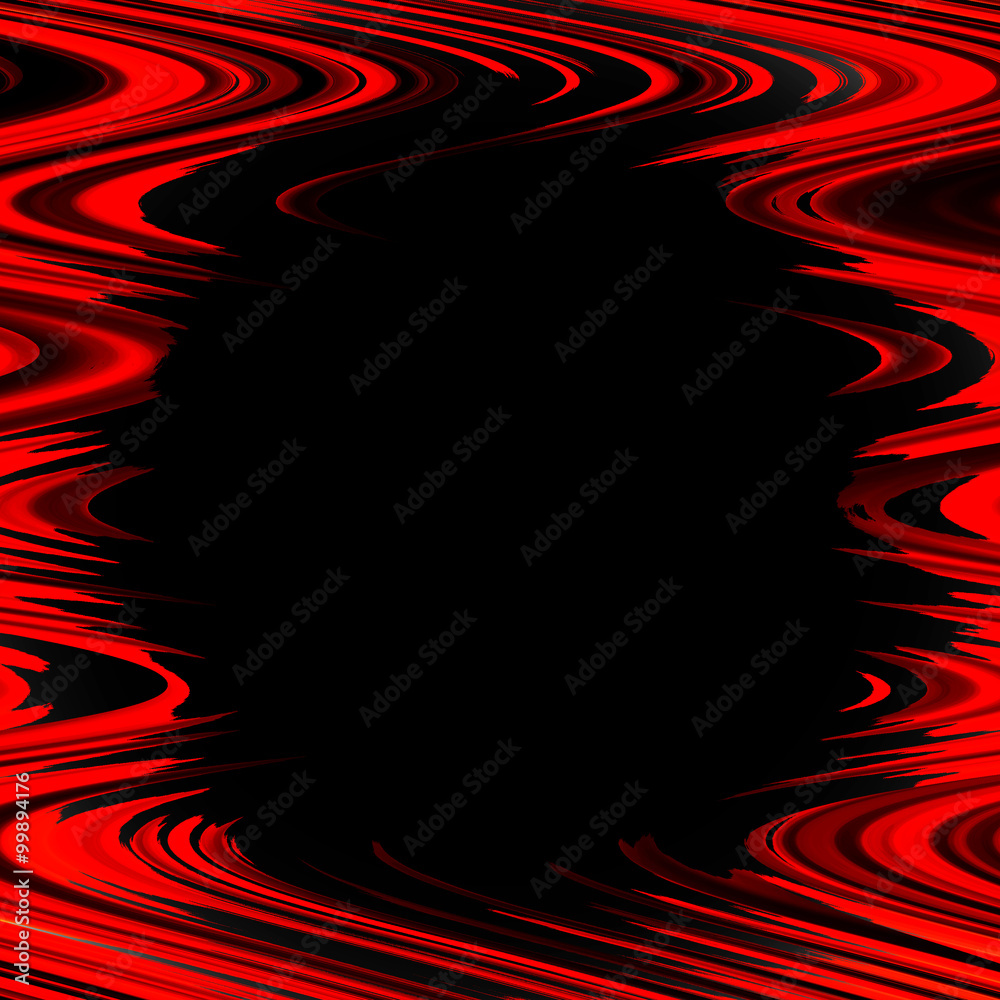 Abstract waves red blur background