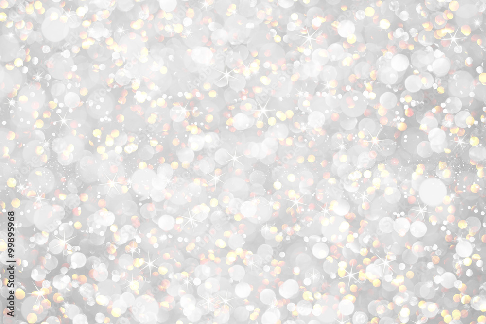 white silver gold glitter texture christmas abstract background Stock  Illustration