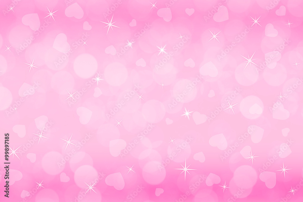 Valentine's day pink bokeh abstract background Valentine's day pink bokeh abstract background