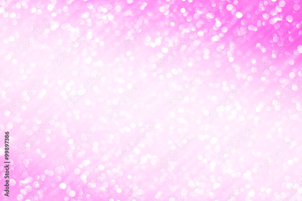 white pink bokeh abstacrt background