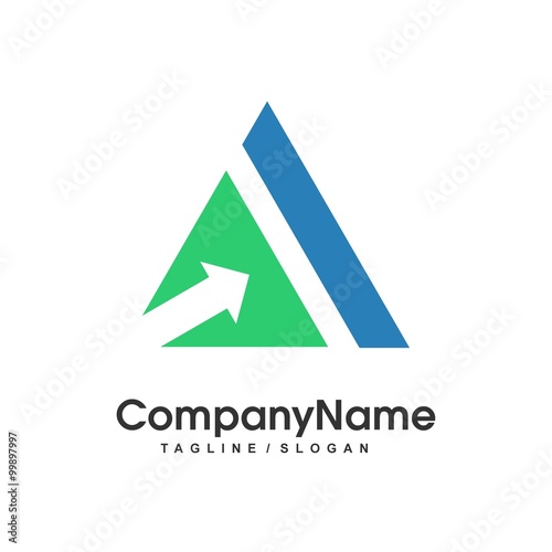 Free Download triangle vector logo icon - GFXLoad