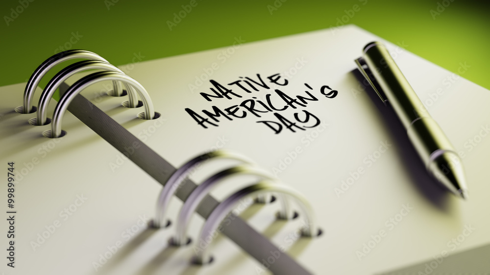 Closeup of a personal calendar setting an important date represe Closeup of a personal calendar setting an important date represe