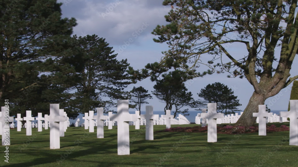 American military cemetery in Normandy France. American military cemetery in Normandy France.