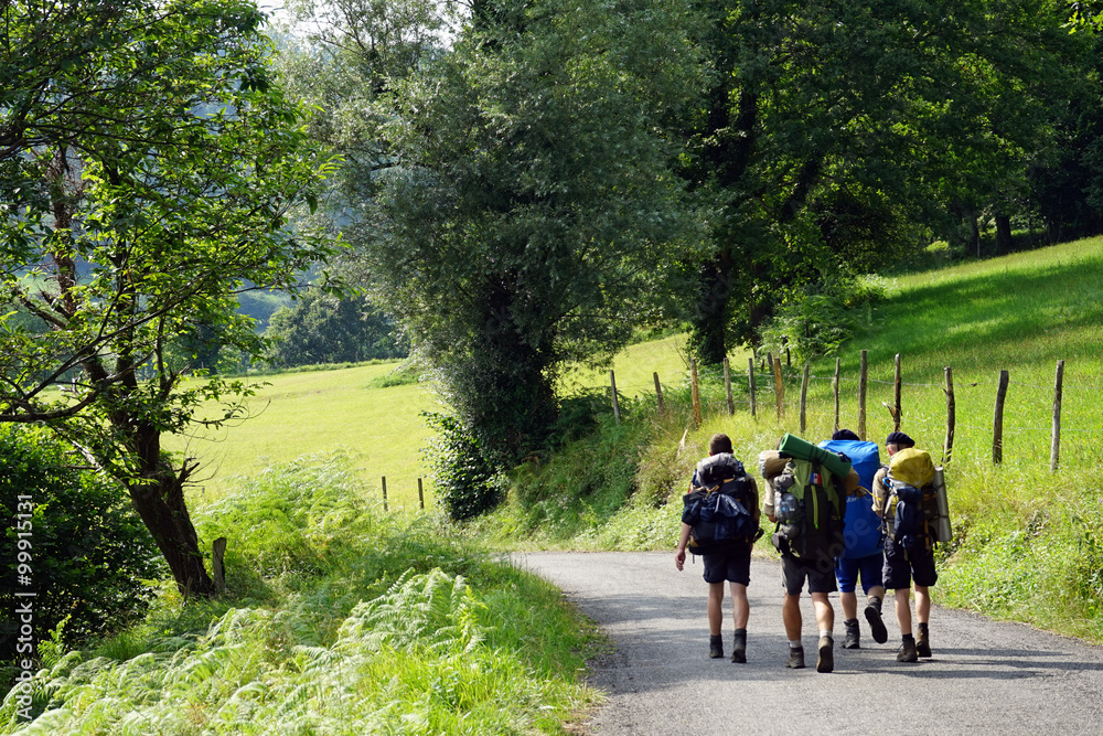 Obraz premium Backpackers
