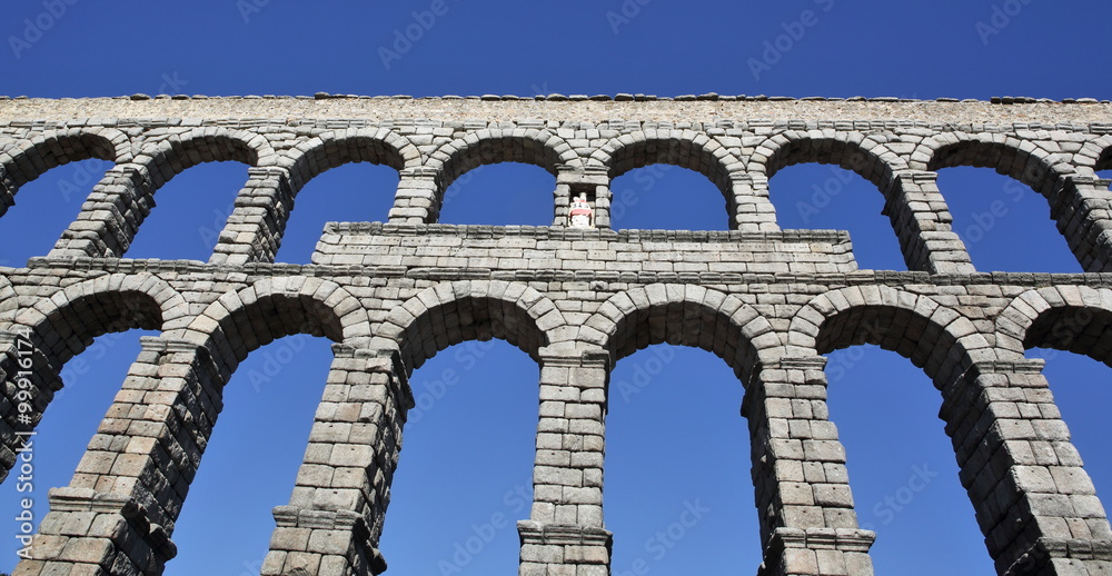 Ancient Roman aqueduct bridge of Segovia, Castilla Leon, Spain
Ancient Roman aqueduct bridge of Segovia, Castilla Leon, Spain