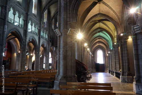 Inside Saint-Jacques church