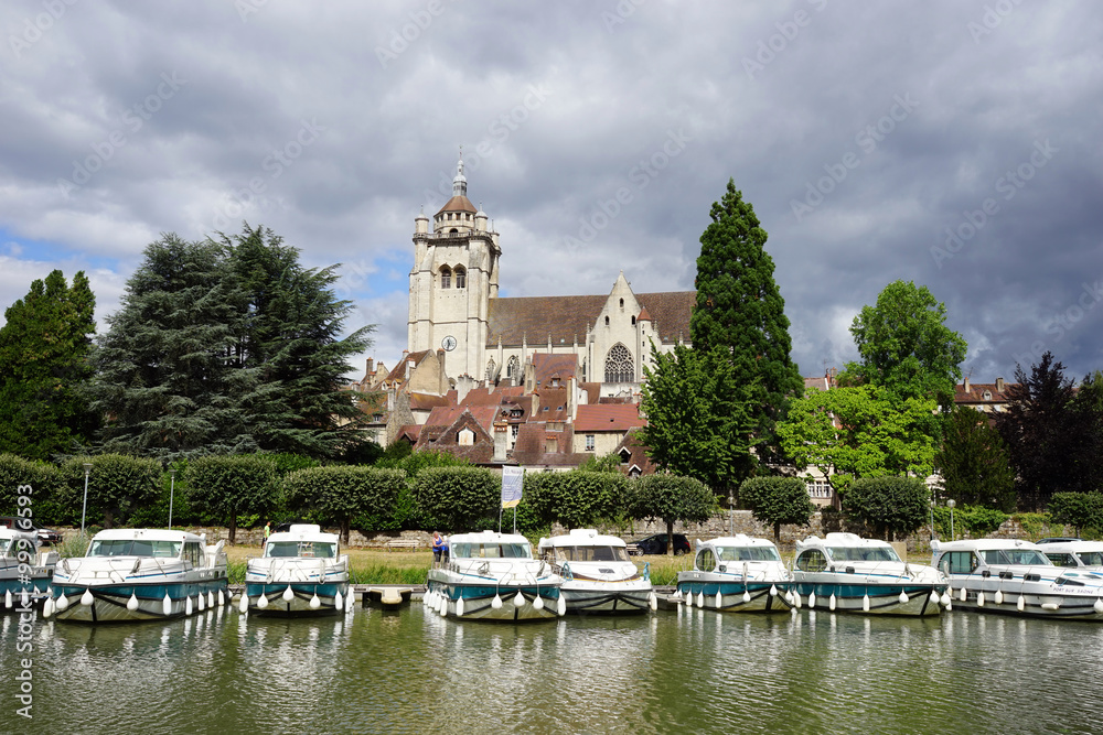 hurch of Our Lady and river Doubs