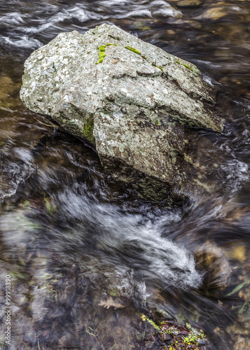 water stream. River Jarama. Spain