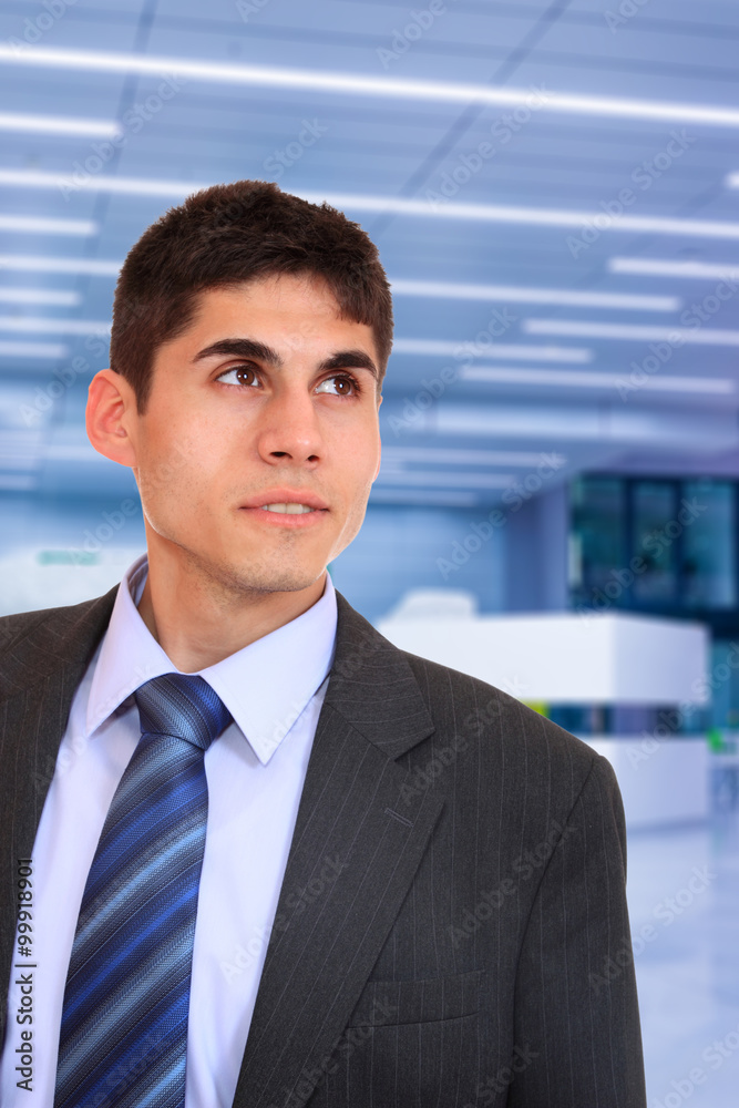 Portrait of business man in suit Portrait of business man in suit