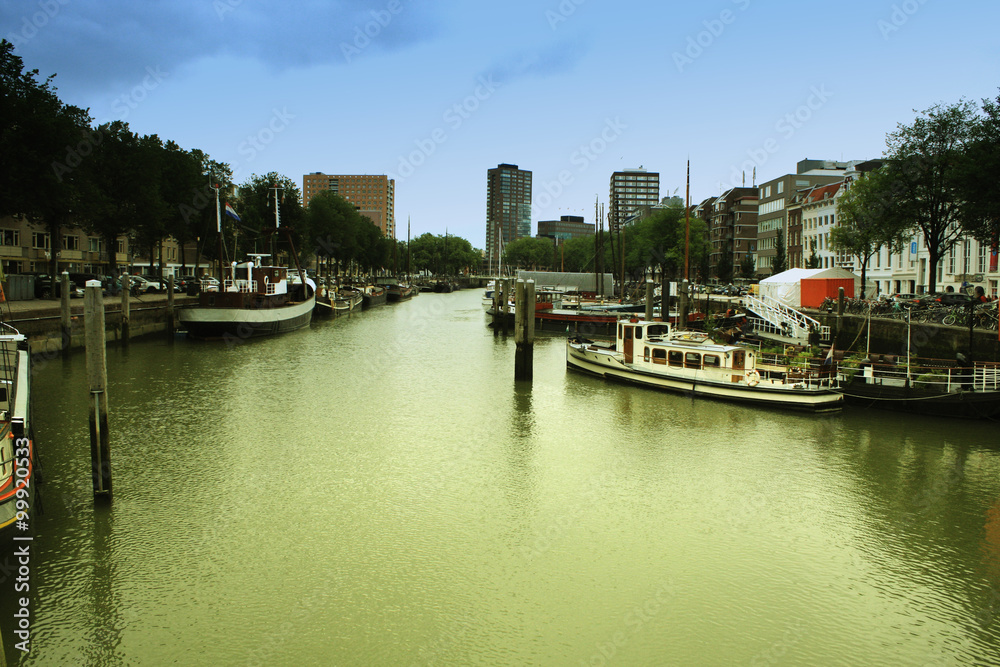 Rotterdam pier, Netherlands; Europe