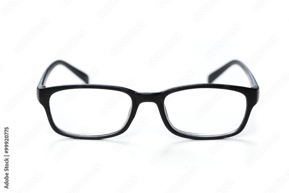 Black eyeglasses
