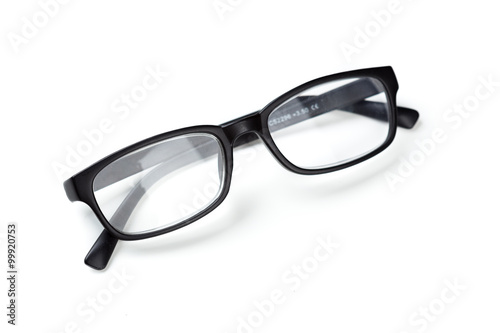 Black eyeglasses