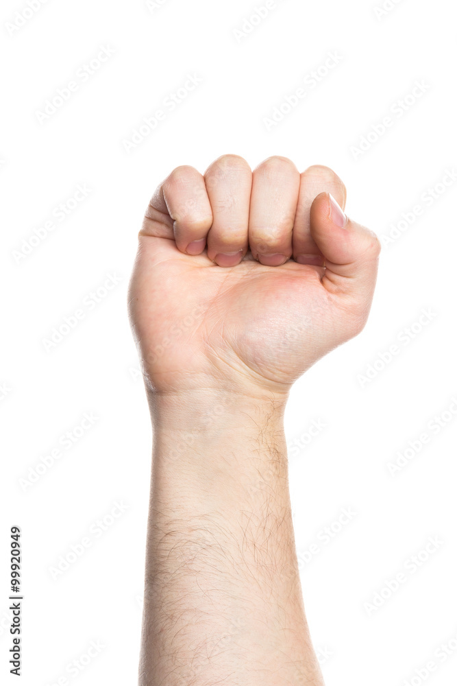 Clenched fist Clenched fist