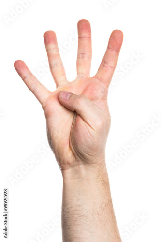 Four fingers © fotofabrika