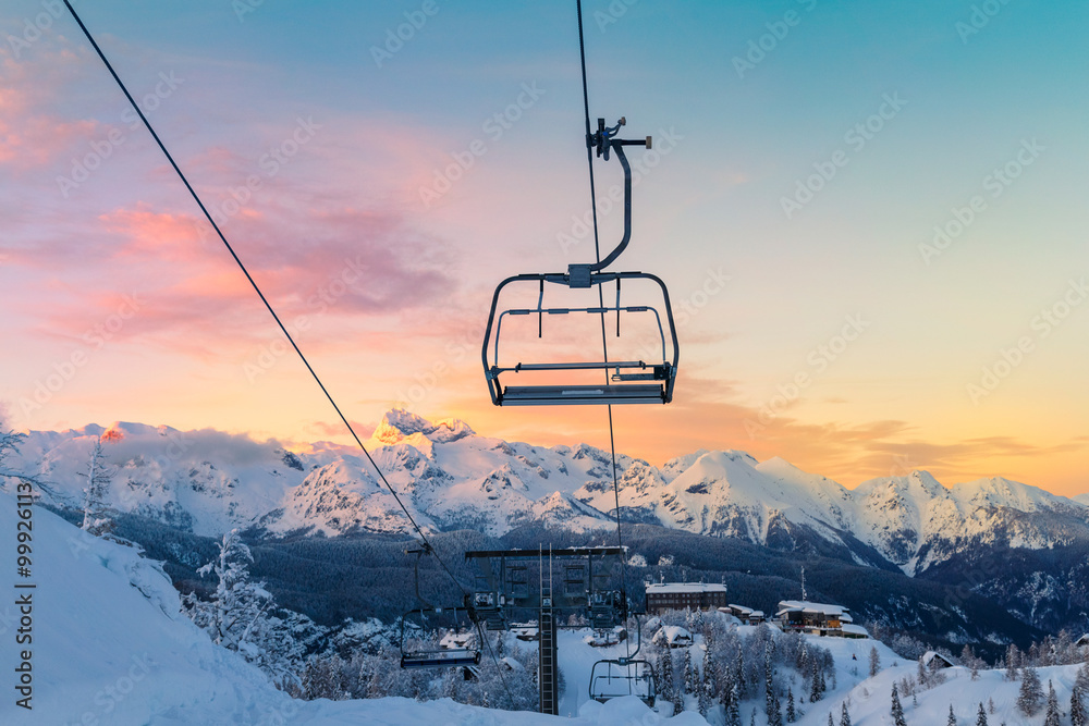 Ski center of Vogel