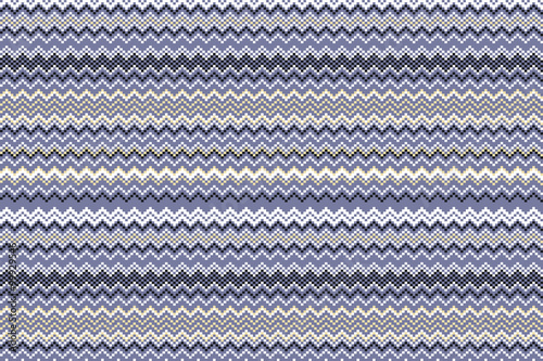 Fashion abstract geometrical chevron pattern. Seamless vector background. blue. beige. violet