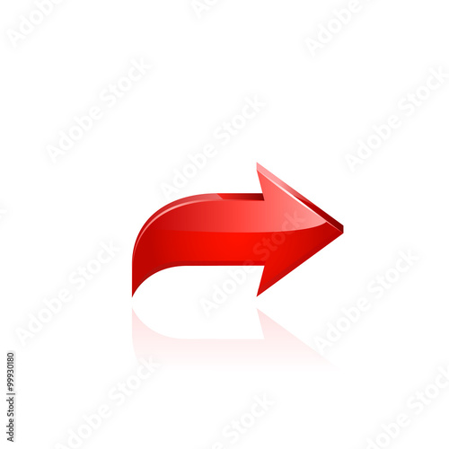 Free Download Red arrow. Vector - GFXLoad