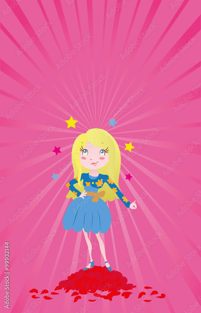 Girl star of love Girl star of love