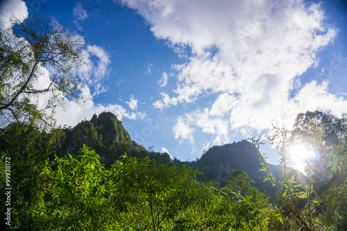 Wallpaper Mural Limestone mountain landscape at Doi Luang Chiang Dao Torontodigital.ca
