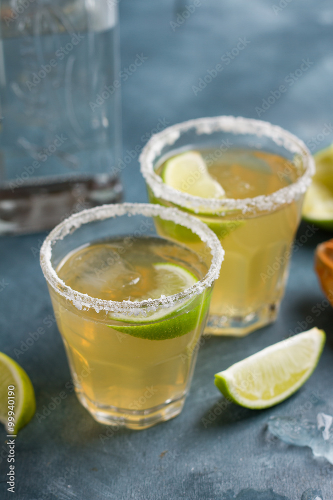 Homemade classic margarita Homemade classic margarita