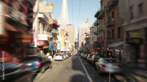 One-Lane Street in Chinatown