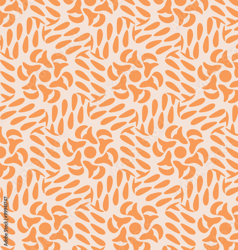 geometric Orange pattern