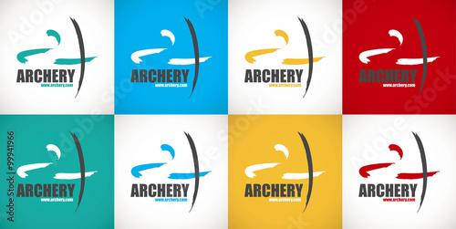 logo tir a l'arc design