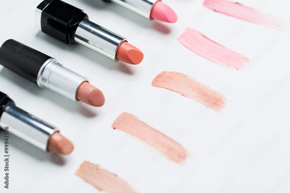 close up of lipsticks range close up of lipsticks range