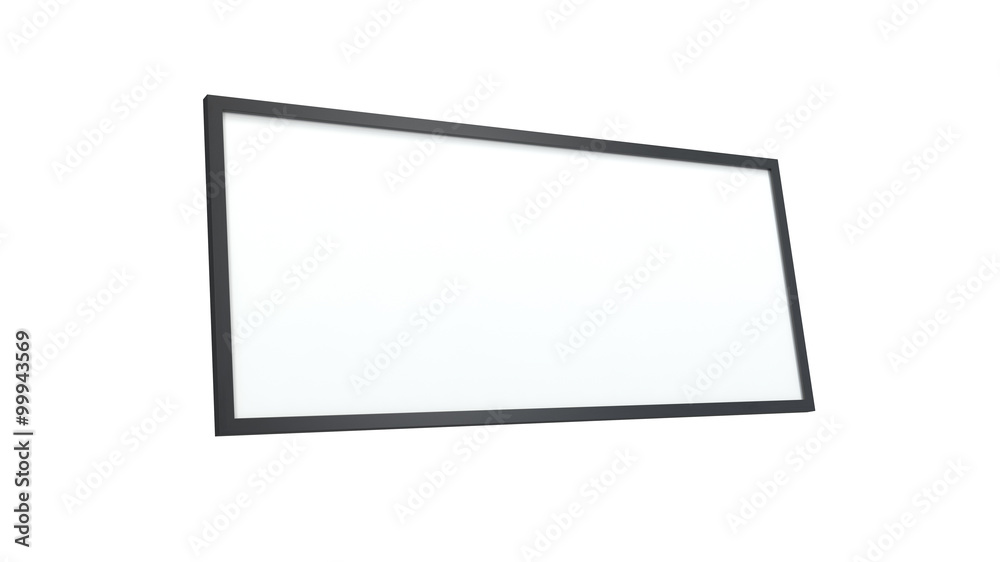 black frame isolated on white black frame isolated on white