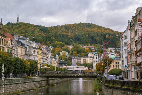 river Tepla in Karlovy Vary