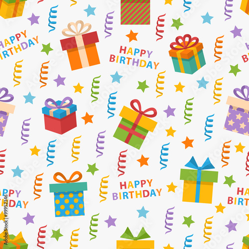Happy Birthday pattern