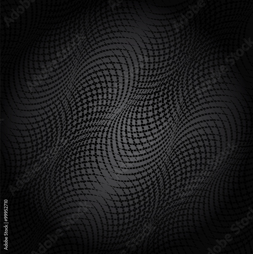 Black background. Black pattern.