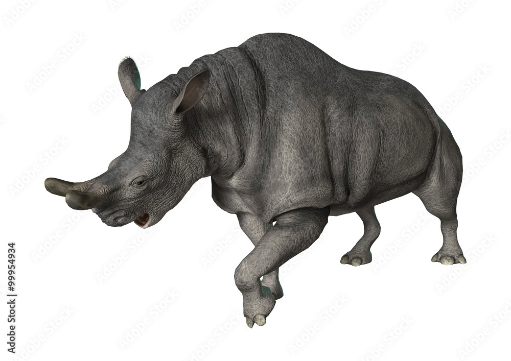 Obraz premium Brontotherium or Thunder Beast