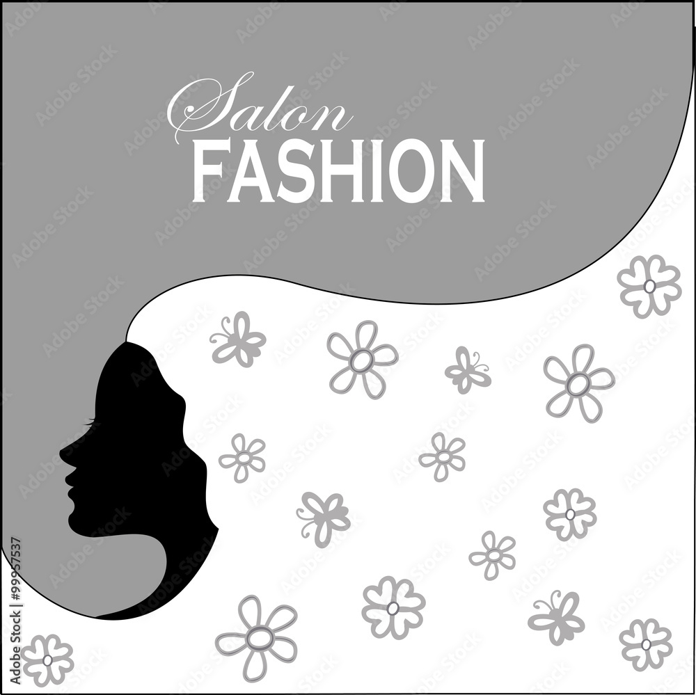 Fashion Woman with Long Hair Fashion Woman with Long Hair
