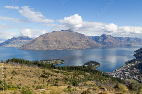 View from Queenstown Hill, New Zealand
