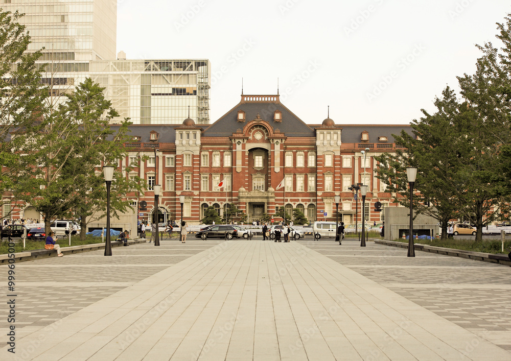 Naklejka premium Tokyo station