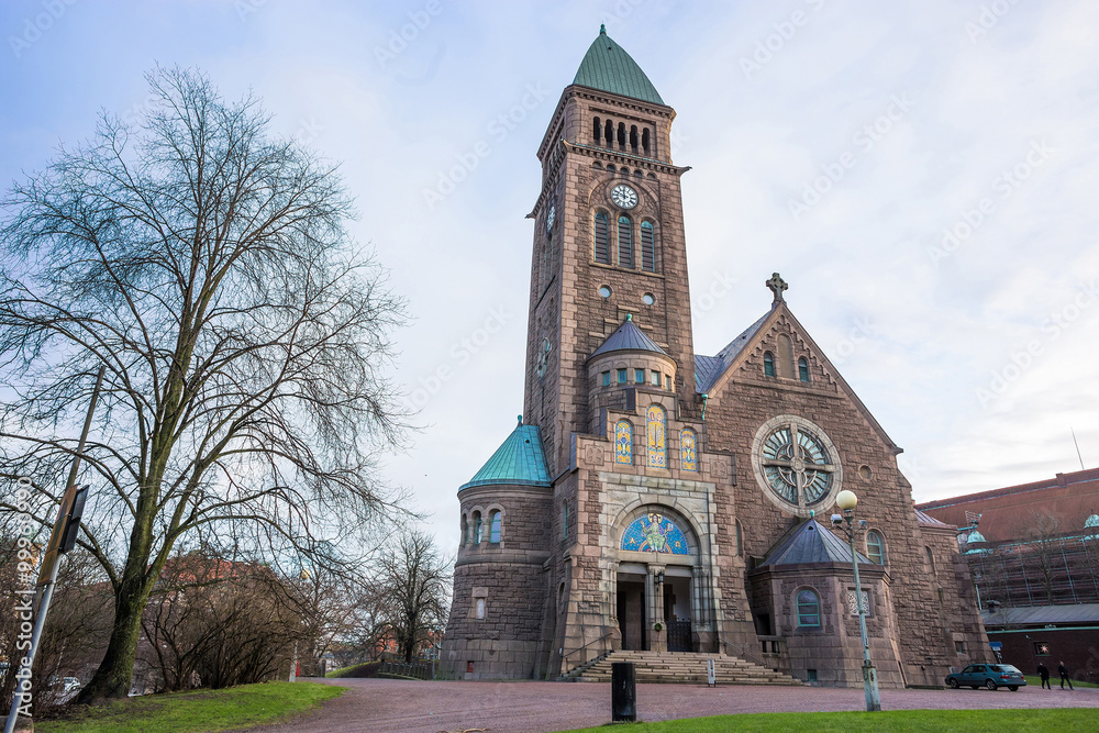 Vasa Church (Vasakyrkan) in Gothenburg and beautiful, Sweden 