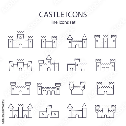 Castle icons.