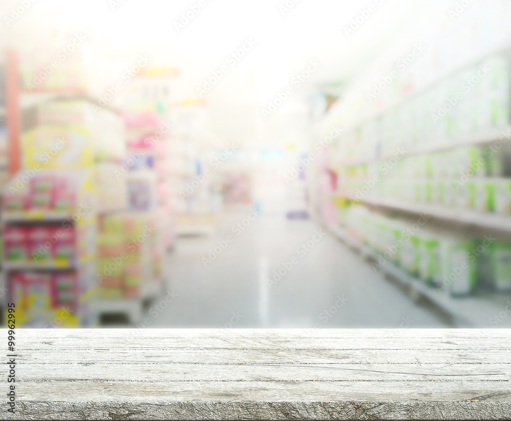 Abstract Blur Shopping Market of Background Abstract Blur Shopping Market of Background