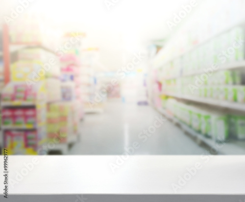 Abstract Blur Shopping Market of Background © nuttapol