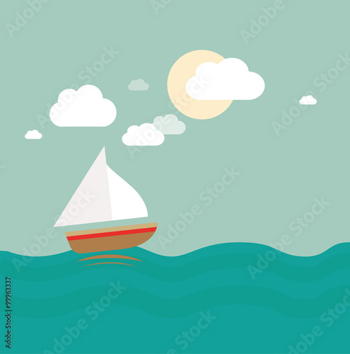 Selgelboot Vektor