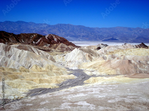 Zabriskie Point  Death Valley  California