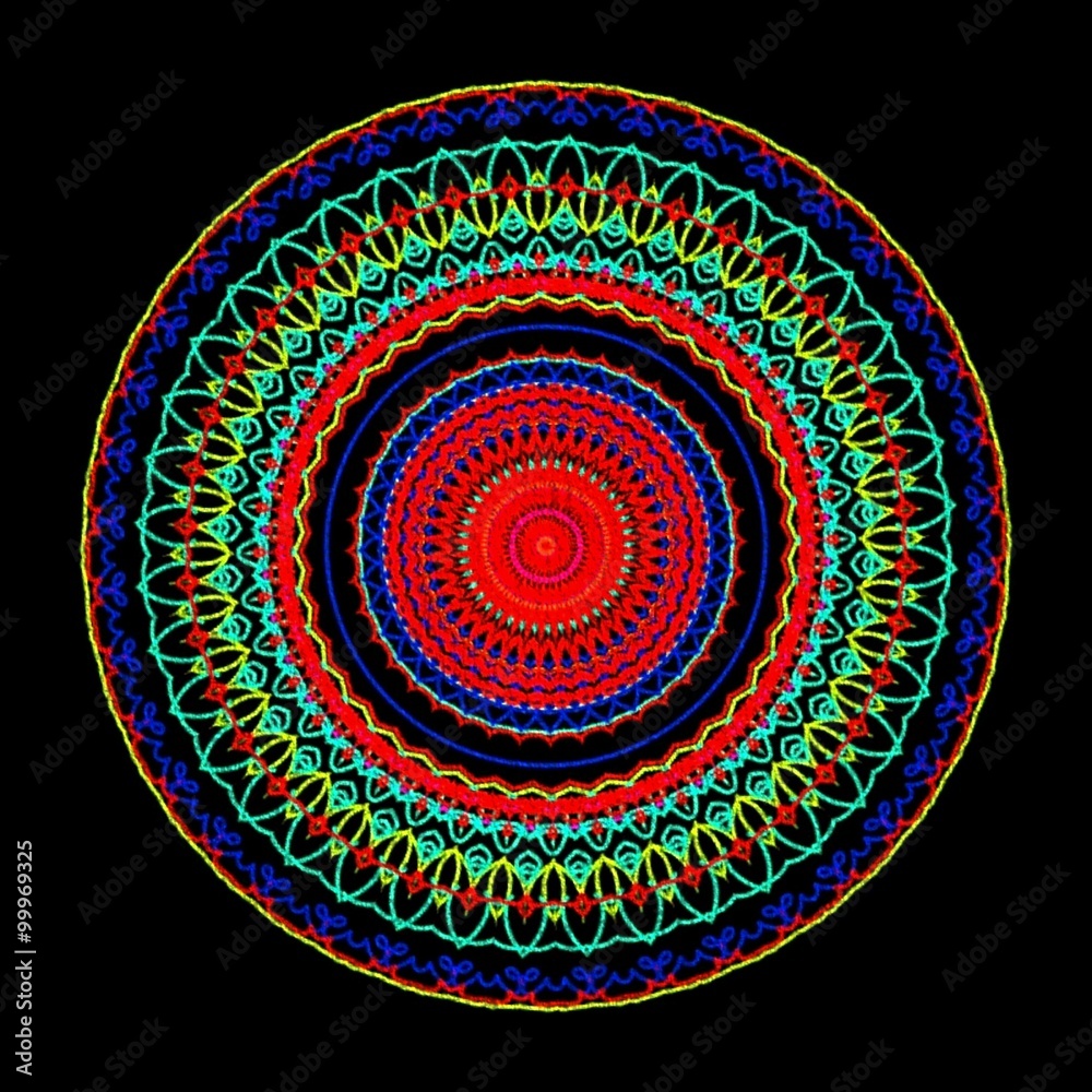 Mandala Kaleidoskop Abstract 6