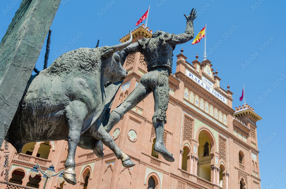 Fototapeta premium Plaza De Toros. Madrid