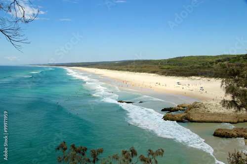 Stradbroke Island, Australien, Main Beach an der Ostküste. Aufgenommen im November 2015. photo