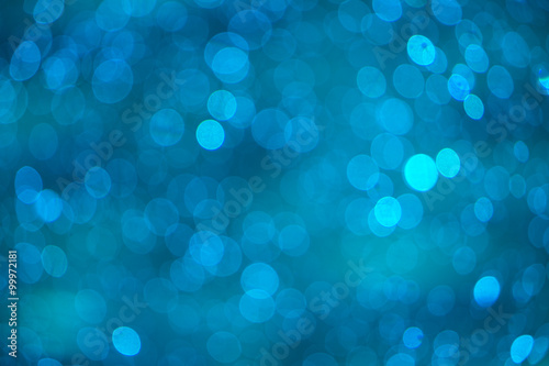 Refreshing blue watery blurry background photo