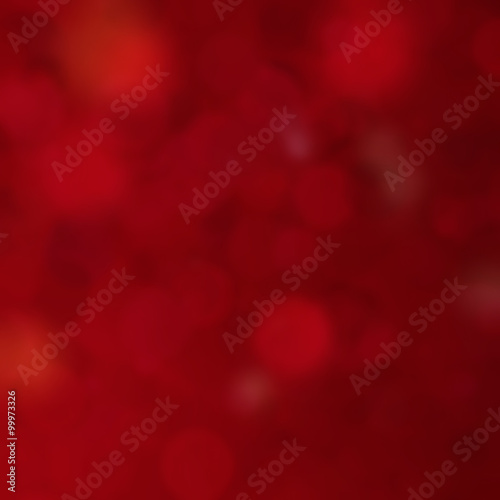 Bokeh Texture Background in Christmas Dark Red