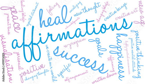 Affirmations Word Cloud