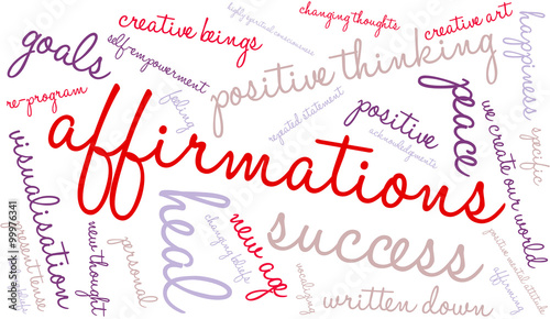 Affirmations Word Cloud